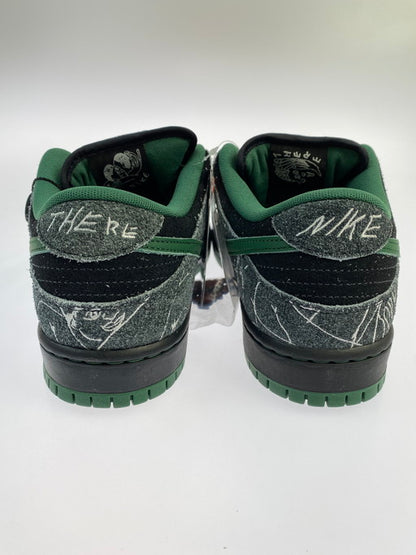 【中古品】【メンズ】 NIKE ナイキ HF7743-001 ×THERE SKATEBOARDS SB DUNK LOW PRO "ANTHRACITE AND GORGE GREEN" 靴 シューズ スニーカー 160-250223-AS-31-min サイズ：27cm カラー：グレー/グリーン/ブラック 万代Net店