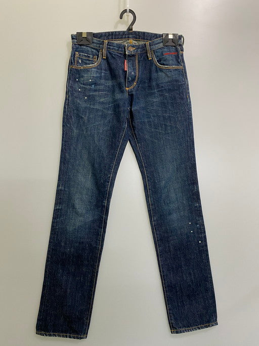 【中古品】【メンズ】 DSQUARED2 ディースクエアード 71 LA316 DENIM PANT ボトムス デニムパンツ 152-250225-AS-55-min サイズ：42 カラー：インディゴ 万代Net店