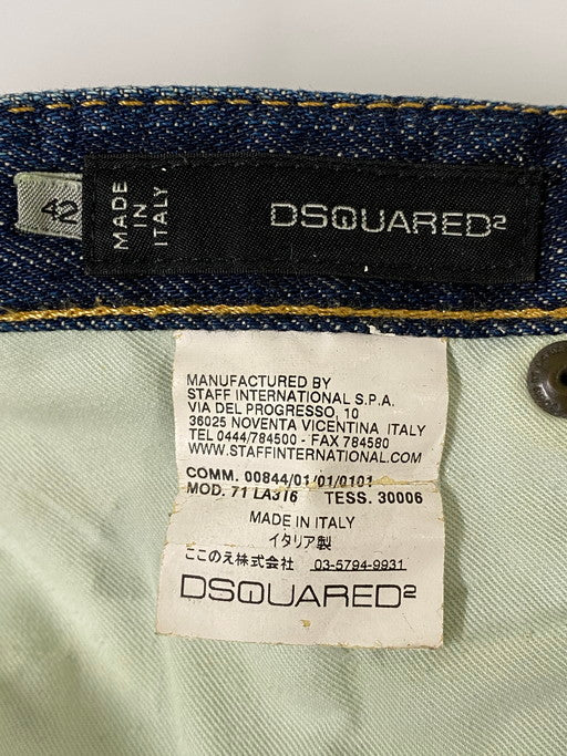 【中古品】【メンズ】 DSQUARED2 ディースクエアード 71 LA316 DENIM PANT ボトムス デニムパンツ 152-250225-AS-55-min サイズ：42 カラー：インディゴ 万代Net店