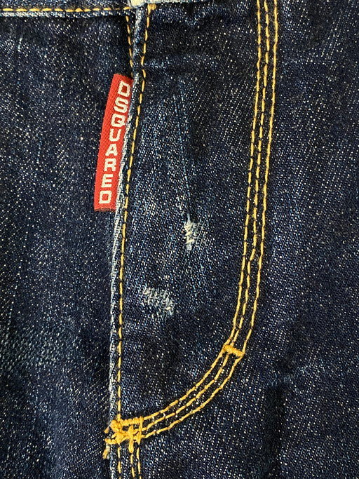 【中古品】【メンズ】 DSQUARED2 ディースクエアード 71 LA316 DENIM PANT ボトムス デニムパンツ 152-250225-AS-55-min サイズ：42 カラー：インディゴ 万代Net店