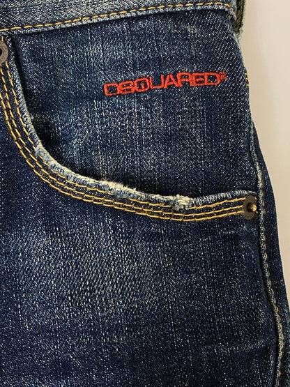 【中古品】【メンズ】 DSQUARED2 ディースクエアード 71 LA316 DENIM PANT ボトムス デニムパンツ 152-250225-AS-55-min サイズ：42 カラー：インディゴ 万代Net店