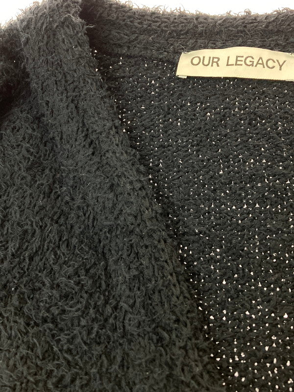 【中古品】【メンズ】 Our Legacy アワーレガシー M2223BBC ポルトガル製 KNITTED CARDIGAN カーディガン 141-250225-AS-17-min サイズ：54 カラー：ブラック 万代Net店