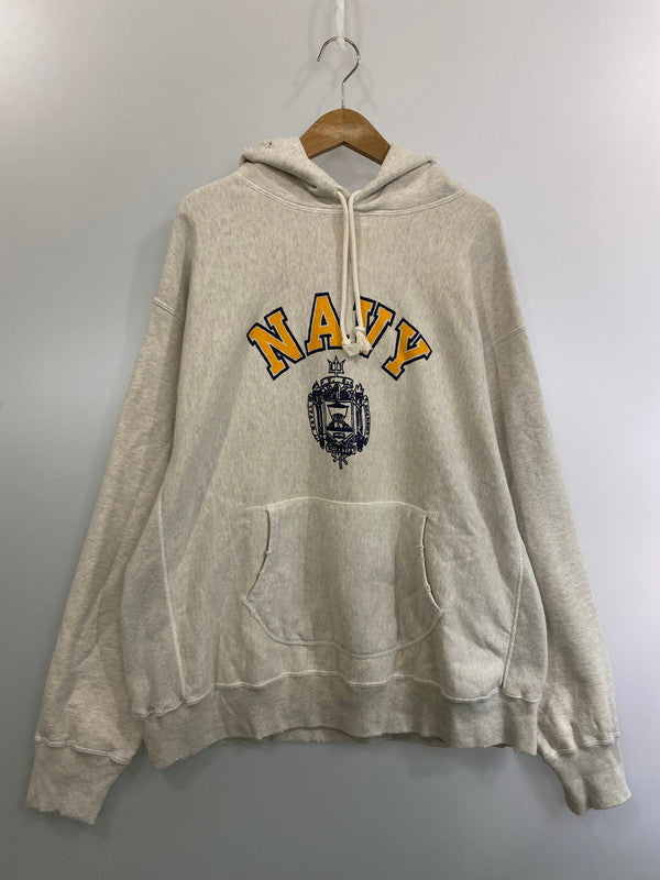 【中古品】【メンズ】  BOWWOW バウワウ USN HOODIE フーディ 140-250223-ks-24-min サイズ：XXL カラー：グレー 万代Net店