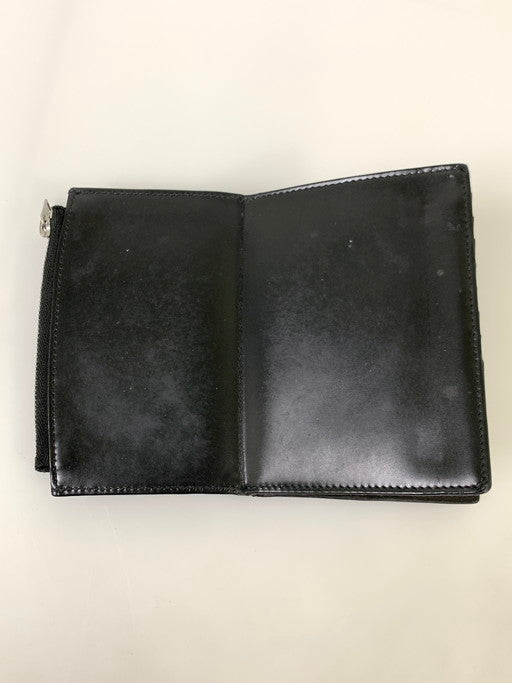 【現状渡し品】【メンズ/レディース】  MAISON MARGIELA メゾンマルジェラ S35UI0437 P2714 エナメル 二つ折り財布 200-250227-ks-53-min カラー：ブラック 万代Net店