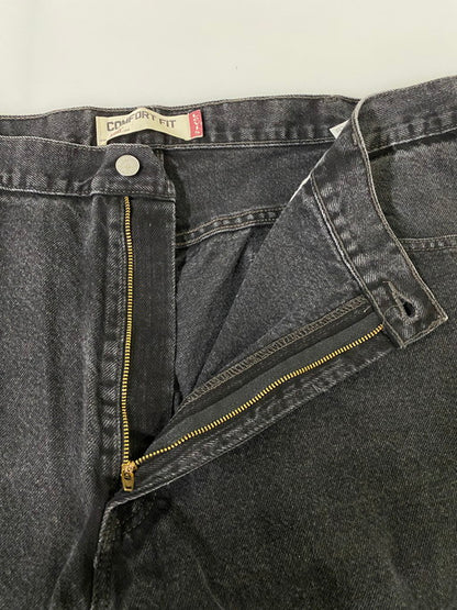 【中古品】【メンズ】 Levi's リーバイス 015600260 560 BLACK DENIM PANT ボトムス デニムパンツ 157-250225-AS-54-min サイズ：46×32 カラー：ブラック 万代Net店