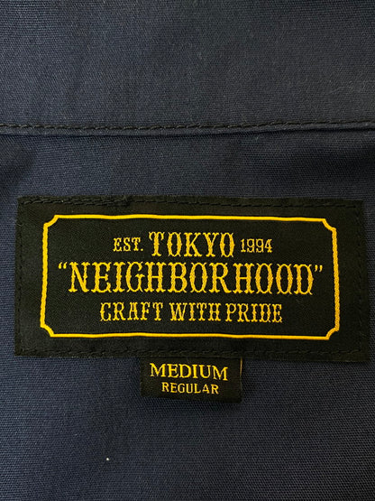 【中古品】【メンズ】  NEIGHBORHOOD ネイバーフッド 172ARNH-JKM04 17AW DRIZZLER JACKET ジャケット アウター 142-250224-cn-9-min サイズ：M カラー：ネイビー 万代Net店