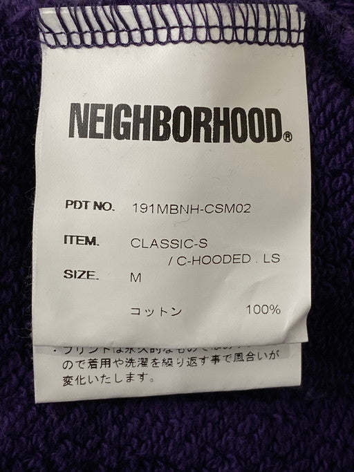 【中古品】【メンズ】 NEIGHBORHOOD ネイバーフッド 191MBNH-CSM02 19SS CLASSIC-S C-HOODED. LS プルオーバーパーカー 142-250225-AS-60-min サイズ：M カラー：パーカー 万代Net店