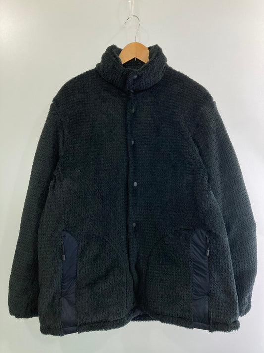 【中古品】【メンズ】  ALLIED FEATHER ＋DOWN HI-LOFT FLEECE DOWN BLOUSON アライドフェザーアンドダウン フリース ダウン ブルゾン アウター 140-250225-yn-13-min サイズ：2 カラー：ブラック 万代Net店