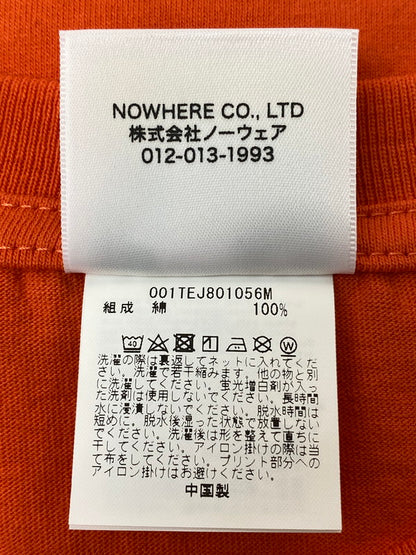 【中古品】【メンズ】 A BATHING APE アベイシングエイプ ORANGE BRUSH COLLEGE TEE Tシャツ トップス 142-250223-ks-35-min サイズ：XL カラー：オレンジ 万代Net店