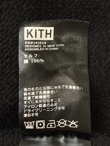 【中古品】【メンズ】  KITH キス ×LOONEY TUNES ルーニー・テューンズ THAT'S ALL FOLKS HOODIE フーディ 142-250227-ks-28-min サイズ：M カラー：ブラック 万代Net店