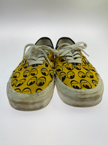 【中古品】【メンズ】 VANS バンズ ×MOONEYES ムーンアイズ VN0A5KX4AVQ AUTHENTIC 44D "ANAHEIM FACTORY" 靴 シューズ スニーカー 163-250225-AS-11-min サイズ：27.5cm カラー：イエロー/ブラック 万代Net店