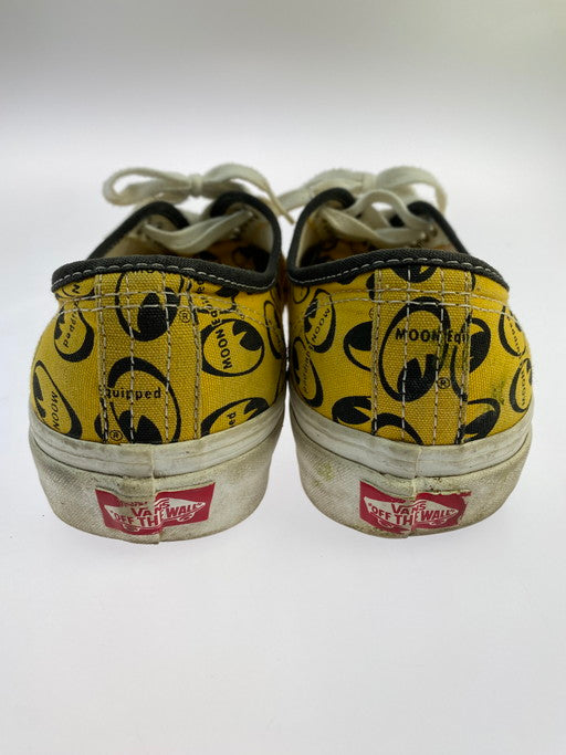 【中古品】【メンズ】 VANS バンズ ×MOONEYES ムーンアイズ VN0A5KX4AVQ AUTHENTIC 44D "ANAHEIM FACTORY" 靴 シューズ スニーカー 163-250225-AS-11-min サイズ：27.5cm カラー：イエロー/ブラック 万代Net店