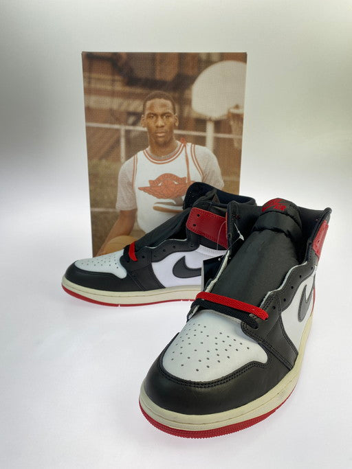 【中古美品】【メンズ】 NIKE ナイキ DZ5485-106 AIR JORDAN 1 RETRO HIGH OG ”BLACK TOE REIMAGI" 靴 シューズ スニーカー 160-250223-AS-23-min サイズ：28.5cm カラー：ブラック/ホワイト/レッド 万代Net店