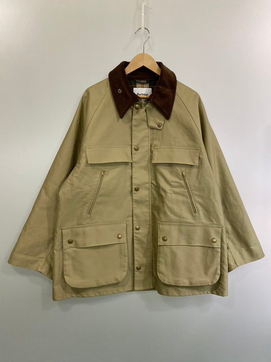 【中古品】【メンズ】 Barbour バーブァー 222MCAS018 NANO UNIVERSE別注 22AW OVERSIZE BEDALE  144-250223-ks-29-min サイズ：40 カラー：ベージュ 万代Net店