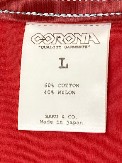 【中古品】【メンズ】  THE CORONA UTILITY コロナユーティリティー CJ001-25-03 GAME JACKET 60 40 GROSGRAIN CLOTH アウター 145-250225-AS-25-min サイズ：L カラー：レッド 万代Net店