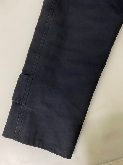 【中古品】【メンズ】 Aquascutum アクアスキュータム 2206451302-39 日本製 ステンカラーコート アウター 146-250308-AS-26-min サイズ：36 カラー：ブラック 万代Net店