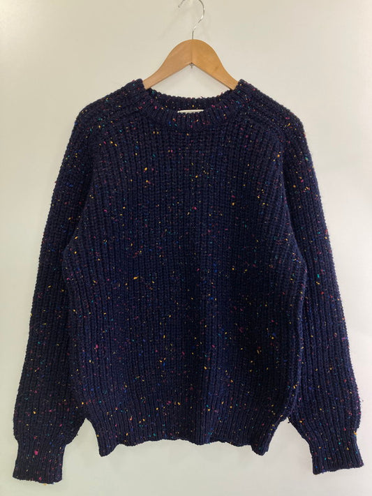 【中古品】【メンズ】  OLD GAP オールドギャップ 80S 白タグ LS WOOL KNIT セーター ニット 146-250225-AS-32-min サイズ：XL カラー：パープル系 万代Net店