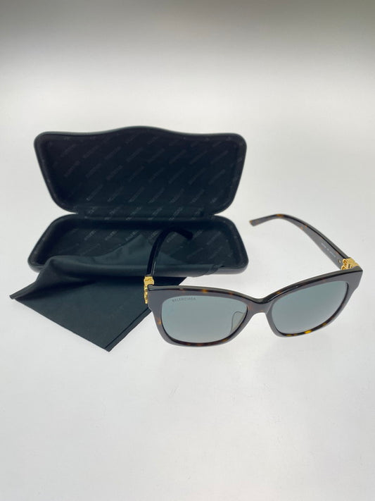 【中古品】【メンズ/レディース】 BALENCIAGA バレンシアガ BB0102SA SUNGLASSES サングラス アイウェア 182-250228-me-28-min サイズ：57□16-145 カラー：ブラック 万代Net店