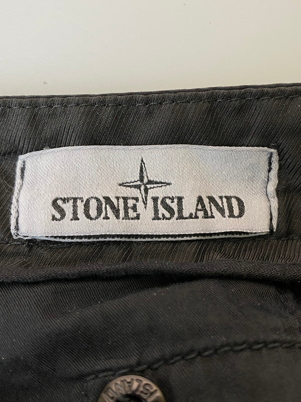 【中古品】【メンズ】 STONE ISLAND ストーンアイランド 7415318WA CARGO JOGGER PANT カーゴジョガーパンツ 152-250223-ks-37-min サイズ：W33 カラー：ブラック  万代Net店