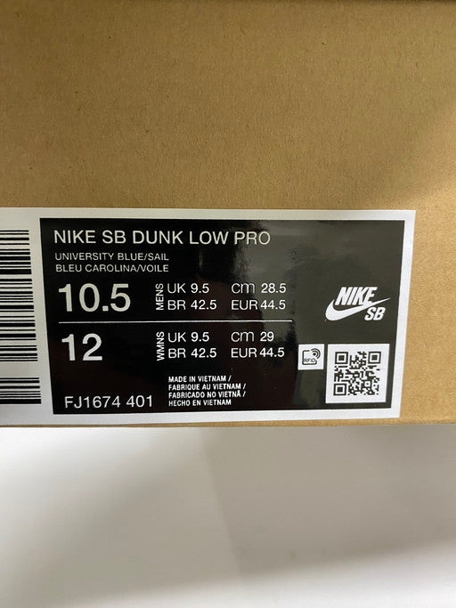 【中古美品】【メンズ】  NIKE ナイキ FJ1674-401 SB DUNK LOW PRO 靴 シューズ スニーカー SNEAKERS 160-250226-ks-08-min サイズ：28.5cm カラー：UNIVERSITY BLUE/SAIL 万代Net店