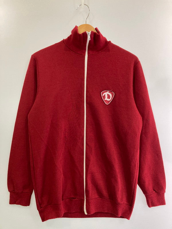 【現状渡し品】【メンズ】 USED ONE POINT TRACK JACKET ワンポイント トラックジャケット アウター 146-250328-me-09-min サイズ：52 カラー：レッド 赤 万代Net店