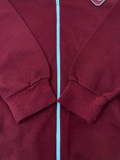 【現状渡し品】【メンズ】 USED ONE POINT TRACK JACKET ワンポイント トラックジャケット アウター 146-250328-me-09-min サイズ：52 カラー：レッド 赤 万代Net店