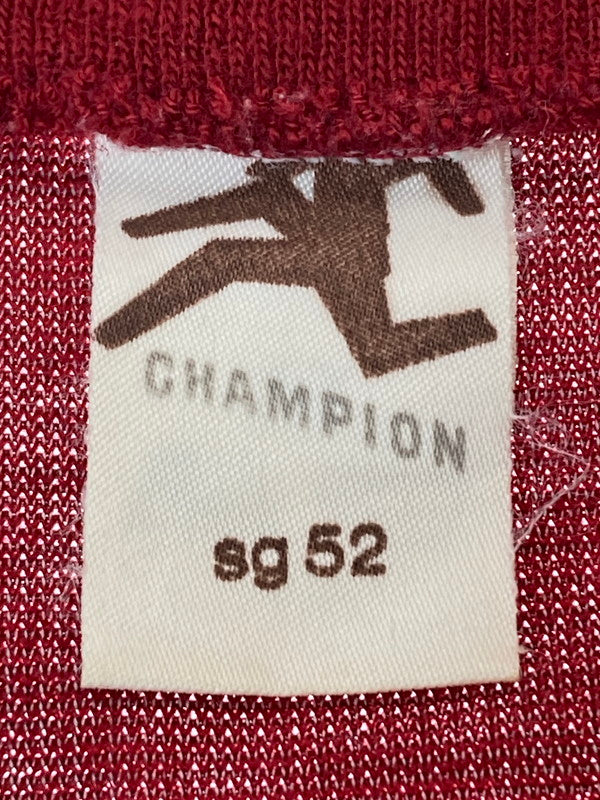 【現状渡し品】【メンズ】 USED ONE POINT TRACK JACKET ワンポイント トラックジャケット アウター 146-250328-me-09-min サイズ：52 カラー：レッド 赤 万代Net店