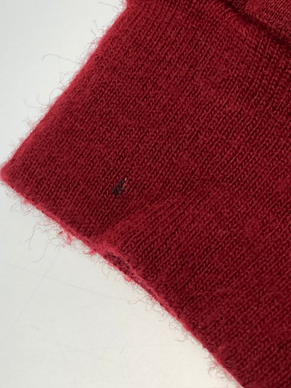 【現状渡し品】【メンズ】 USED ONE POINT TRACK JACKET ワンポイント トラックジャケット アウター 146-250328-me-09-min サイズ：52 カラー：レッド 赤 万代Net店