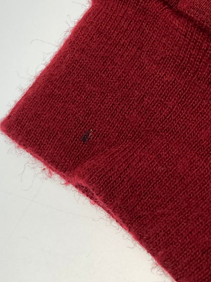 【現状渡し品】【メンズ】 USED ONE POINT TRACK JACKET ワンポイント トラックジャケット アウター 146-250328-me-09-min サイズ：52 カラー：レッド 赤 万代Net店