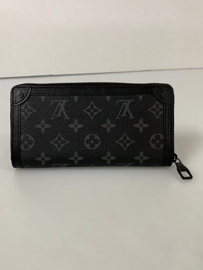 【中古品】【メンズ/レディース】 LOUIS VUITTON ルイ・ヴィトン M80558 エクリプス トランク ジッピーウォレット 長財布 179-250227-ks-52-min カラー：ブラック 万代Net店