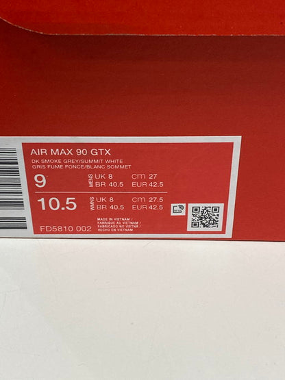 【中古美品】【メンズ】  NIKE ナイキ FD5810-002 AIR MAX 90 GTX 靴 シューズ スニーカー SNEAKERS 160-250226-ks-04-min サイズ：27cm カラー：DK SMOKE GREY/SUMMIT WHITE 万代Net店