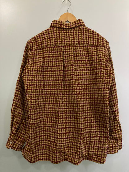 【中古品】【メンズ】  DAYTON'S デイトンズ 70S WOOL SHIRT 長袖シャツ ロングスリーブ 146-250226-AS-23-min サイズ：M カラー：ブラウン/レッド 万代Net店