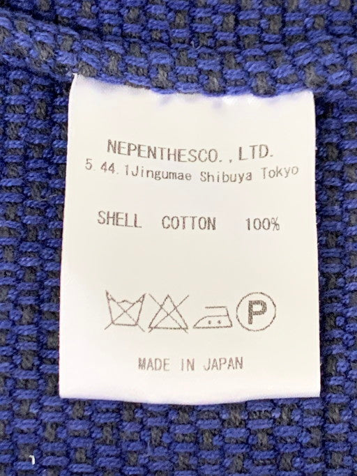 【中古品】【メンズ】 Needles ニードルス NATIVE PATTERN L S SHIRT ニットシャツ 140-250226-AS-34-min サイズ：M カラー：パープル系 万代Net店