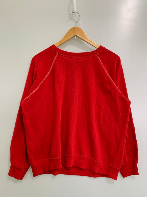 【中古品】【メンズ】 COLLEGIATE PACIFIC カレッジエイトパシフィック 70S IOWA STATE SWEATSHIRT スウェットシャツ 146-250227-ks-06-min サイズ：XL カラー：レッド 万代Net店