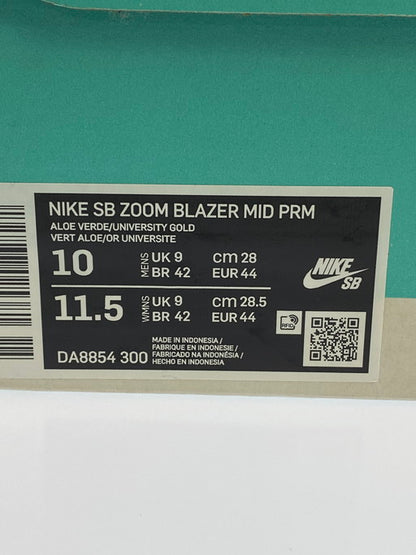 【中古品】【メンズ】  NIKE ナイキ DA8854-300 SB ZOOM BLAZER MID PRM 靴 シューズ スニーカー SNEAKERS 160-250226-ks-11-min サイズ：28cm カラー：ALOE VERDE/UNIVERSITY GOLD 万代Net店