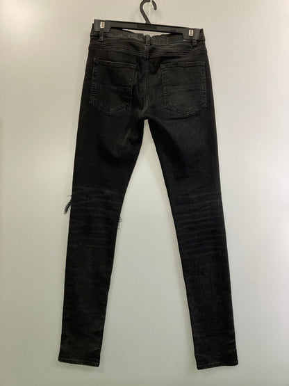 【現状渡し品】【メンズ】  AMIRI アミリ DAMAGE BLACK DENIM PANT ボトムス パンツ デニム 152-250226-AS-33-min サイズ：30 カラー：ブラック 万代Net店