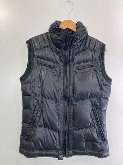 【中古品】【メンズ】 DIESEL ディーゼル DOWN FEATHER VEST ダウンフェザーベスト 141-250227-ks-15-min サイズ：S カラー：ブラック 万代Net店