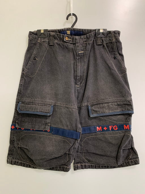 【中古品】【メンズ】  MARITHE FRANCOIS GIRBAUD マリテフランソワジルボー DENIM SHORT PANT デニムショートパンツ 157-250227-ks-10-min サイズ：38 カラー：グレー 万代Net店