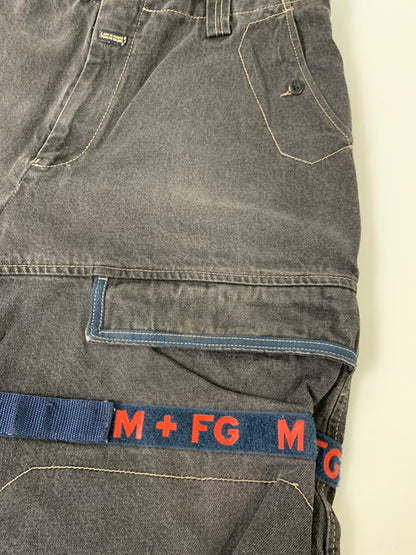 【中古品】【メンズ】  MARITHE FRANCOIS GIRBAUD マリテフランソワジルボー DENIM SHORT PANT デニムショートパンツ 157-250227-ks-10-min サイズ：38 カラー：グレー 万代Net店