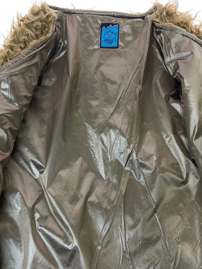 【中古品】【メンズ】 SUNNY SPORTS サニースポーツ FUR JACKET ファー ジャケット アウター 146-250227-ks-38-min サイズ：M カラー：ブラウン 万代Net店