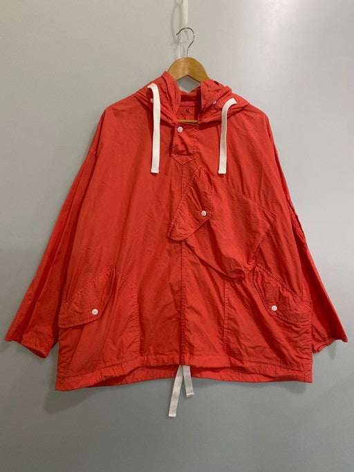 【中古品】【メンズ】  KAPTAIN SUNSHINE キャプテン サンシャイン KSBP8SJK01 ×BEAMS EURO ANORAK JACKET アウター アノラックジャケット 140-250225-AS-39-min サイズ：38 カラー：オレンジ 万代Net店