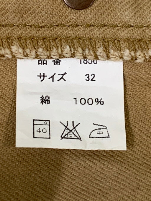 【現状渡し品】【メンズ】 FULLCOUNT フルカウント 1856 STRAIGHT PANT ストレートパンツ 156-250227-ks-09-min サイズ：32 カラー：ベージュ系 万代Net店