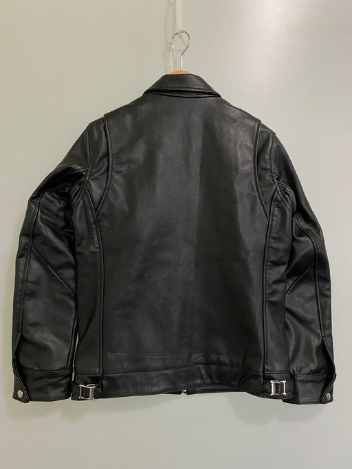 【中古美品】【メンズ】 JACKROSE ジャックローズ 5095-23AW-JRB03 シングルライダースジャケット アウター 147-250225-AS-34-min サイズ：L カラー：ブラック 万代Net店