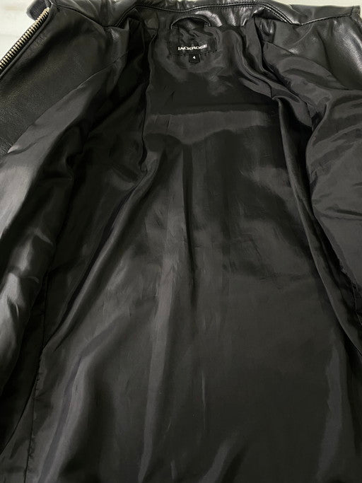 【中古美品】【メンズ】 JACKROSE ジャックローズ 5095-23AW-JRB03 シングルライダースジャケット アウター 147-250225-AS-34-min サイズ：L カラー：ブラック 万代Net店