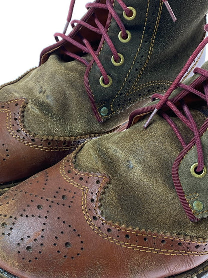 【現状渡し品】【メンズ】 Danner ダナー メダリオンブーツ 靴 165-250302-ks-14-min サイズ：26.5cm カラー：ブラウン系 万代Net店