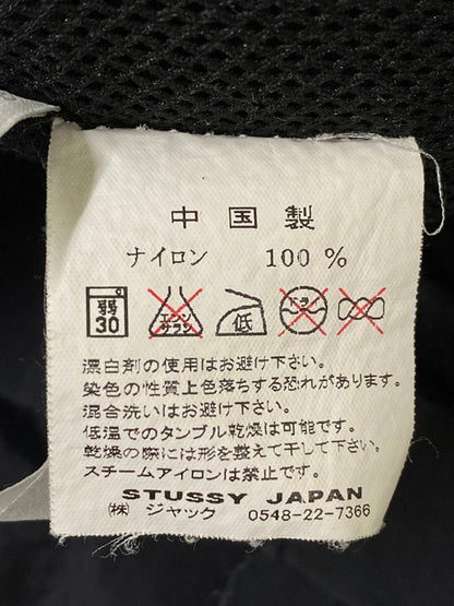 【中古品】【メンズ】 STUSSY ステューシー 115310-002 ANORAK NYLON PARKA アウター アノラックパーカー 142-250225-AS-44-min サイズ：L カラー：ブラック 万代Net店