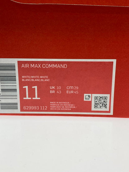 【中古品】【メンズ】  NIKE ナイキ 629993-112 AIR MAX COMMAND 靴 シューズ スニーカー SNEAKERS 160-250226-ks-05-min サイズ：29cm カラー：WHITE/WHITE-WHITE 万代Net店