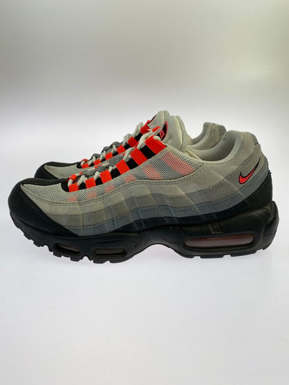 【現状渡し品】【メンズ】  NIKE ナイキ 609048-106 AIR MAX 95 靴 シューズ スニーカー SNEAKERS 160-250226-ks-06-min サイズ：29cm カラー：WHITE/SOLAR RED‐NEUTRAL GREY 万代Net店