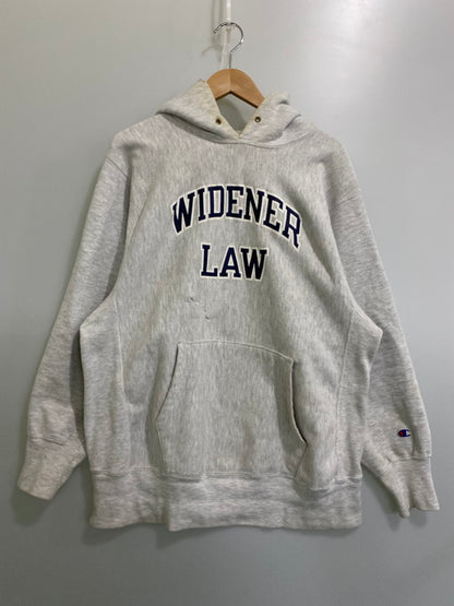 【中古品】【メンズ】 Champion チャンピオン 90S ”WIDENER LAW” REVERSEWEAVE HOODIE プルオーバーパーカー 146-250225-AS-48-min サイズ：XL カラー：グレー 万代Net店