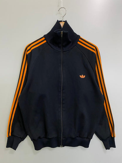 【中古品】【メンズ】 adidas アディダス 80'S TRACK JACKET トラックジャケット アウター 146-250225-AS-41-min カラー：ブラック/オレンジ 万代Net店